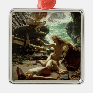 The Cave of the Storm Nymphs, 1903 (oil on canvas) Metalen Ornament
