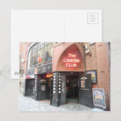 The Cavern Club in Liverpool's Mathew Street Briefkaart (Voorkant / Achterkant)
