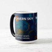 The Cavern Sky Magische Mok (Voorkant links)