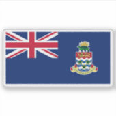 The Cayman Islands flag, Overseas Territory Sticker (Voorkant)