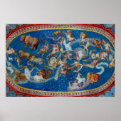 The Ceiling of the Sala Bologna, Celestial Map Poster (Voorkant)