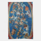 The Ceiling of the Sala Bologna, Celestial Map Theedoek (Verticaal)