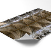 The ceiling of Westministera abbey Poster (Hoek)