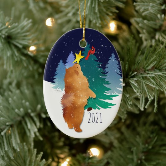 The Celestial Chow 2021 Ornament (Boom)