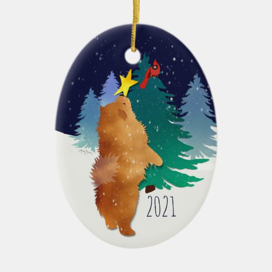 The Celestial Chow 2021 Ornament (Voorkant)