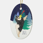 The Celestial Fins Lapphund 2021 Ornament (Links)