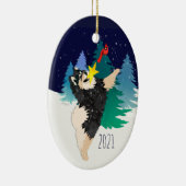 The Celestial Fins Lapphund 2021 Ornament (Rechts)