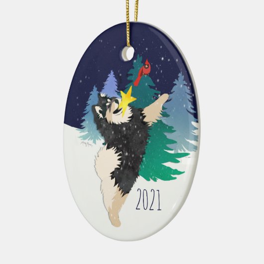 The Celestial Fins Lapphund 2021 Ornament (Links)