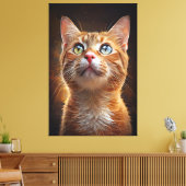 The Celestial Gaze Canvas Afdruk (Insitu (Woonkamer))