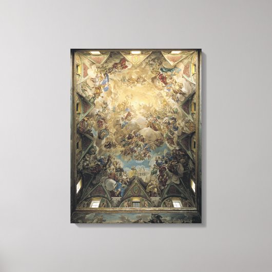 The Celestial Glory and the Triumph of Canvas Afdruk (Voorkant)