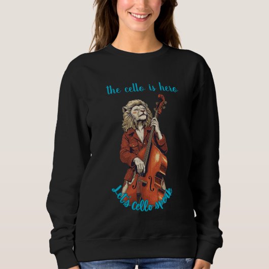 the cello is hero T-Shirt (Voorkant)