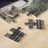 The Cemetery of Pere Lachaise, gedrukt door Charle Legpuzzel (Zijkant)