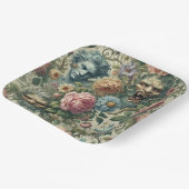 The Cerulean Muse – Gothic Victorian Papieren Bordje (Gebogen)