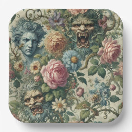 The Cerulean Muse – Gothic Victorian Papieren Bordje