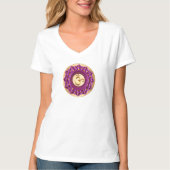 The Chakra Series - Kroonchakra - T-shirt voor dam (Voorkant)