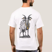 The Challenger – Dappere Geit in Beweging T-shirt (Achterkant)
