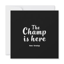 The Champ is Here Fantasy Football & Sport