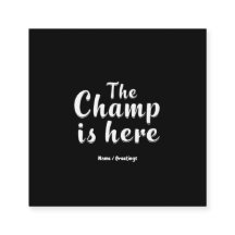 The Champ is Here Fantasy Football & Sport