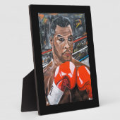 The Champ Painting by Alfred Fox Fotoplaat (Zijkant)