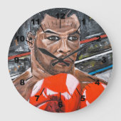 The Champ Painting by Alfred Fox Grote Klok (Voorkant)