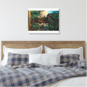 The Chandelier Tree, Underwood Park Canvas Afdruk (Insitu (Slaapkamer))