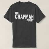 The Chapman Family Chapman Achternaam Chapman Laat T-shirt (Design voorkant)