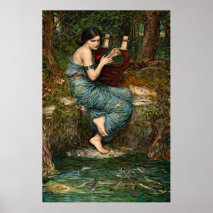 The Charmer door John William Waterhouse Poster