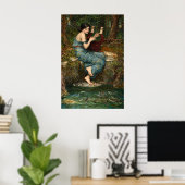 The Charmer door John William Waterhouse Poster (Thuiskantoor)