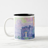 The Chateau des Papes, Avignon, 1900 Tweekleurige Koffiemok (Links)