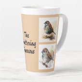 The Chattering Sparrows - Mahjong Referentie Latte Mok (Rechterhoek)