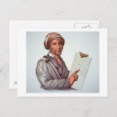The Cherokee Scholar, Sequoyah (1776-1843) (kleur) Briefkaart (Voorkant / Achterkant)