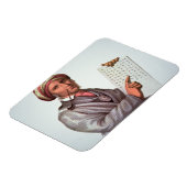The Cherokee Scholar, Sequoyah (1776-1843) (kleur) Magneet (Linkerzijde)