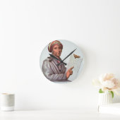 The Cherokee Scholar, Sequoyah (1776-1843) (kleur) Ronde Klok (Huis)