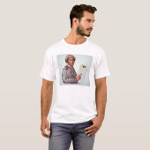 The Cherokee Scholar, Sequoyah (1776-1843) (kleur) T-shirt (Voorkant volledig)