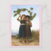 The Cherry Branch door William Bouguereau Briefkaart (Voorkant)