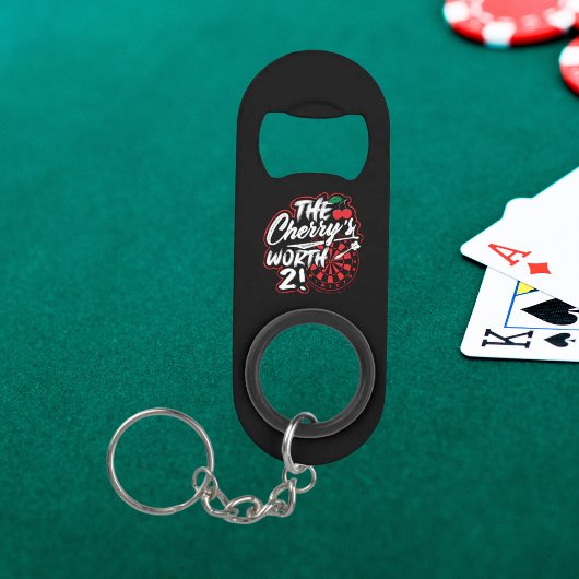 The Cherry's Worth 2 - Dart Speler Mini Flessenopener