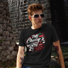 The Cherry's Worth 2 - Grappige Dart T-shirt