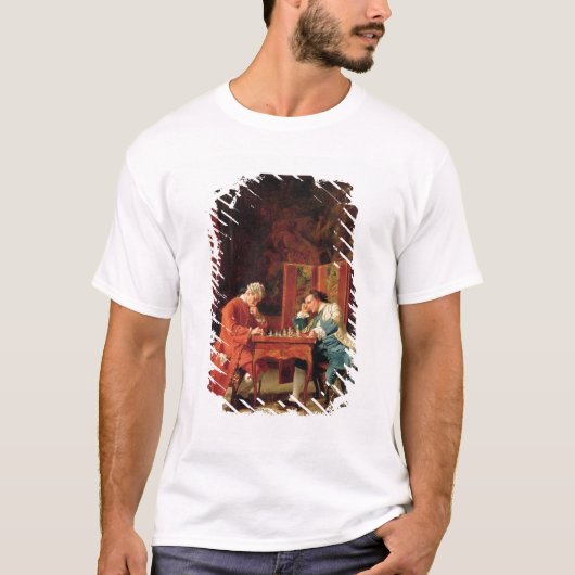The Chess Players, 1856 T-shirt (Voorkant)