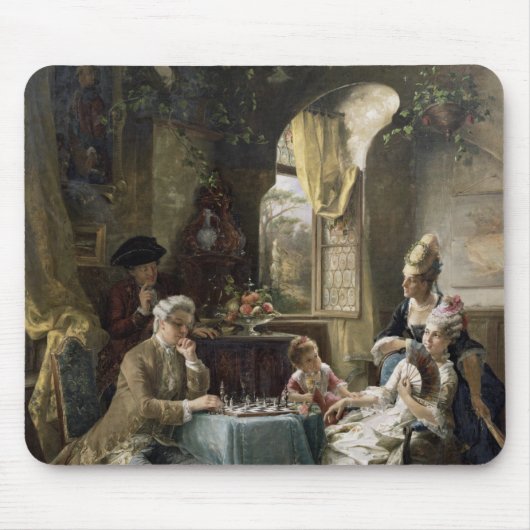 The Chess Players, 1887 2 Muismat (Voorkant)