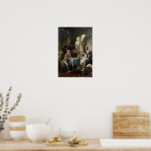 The Chess Players, 1887 2 Poster (Keuken)