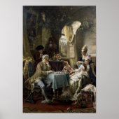 The Chess Players, 1887 2 Poster (Voorkant)