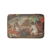 The Chess Players (door John Lavery) Badmat (Voorkant)