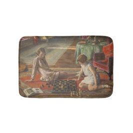 The Chess Players (door John Lavery) Badmat