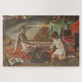 The Chess Players (door John Lavery) Legpuzzel