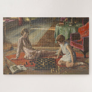The Chess Players (door John Lavery) Legpuzzel