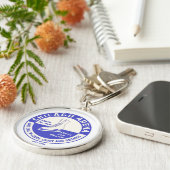 The Chicago Arena Company Ice Skating Rink Sleutelhanger (Zijkant)