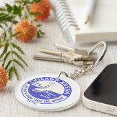 The Chicago Arena Company Ice Skating Rink Sleutelhanger (Voorkant Rechts)