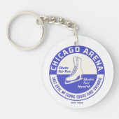 The Chicago Arena Company Ice Skating Rink Sleutelhanger (Voorkant)