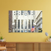 "The Chicago Board of Trade, Chicago, Illinois" Canvas Afdruk (Insitu (Woonkamer))