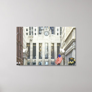 "The Chicago Board of Trade, Chicago, Illinois" Canvas Afdruk